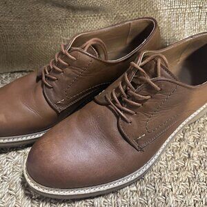 FRYE CARTER OXFORD Bark Leather